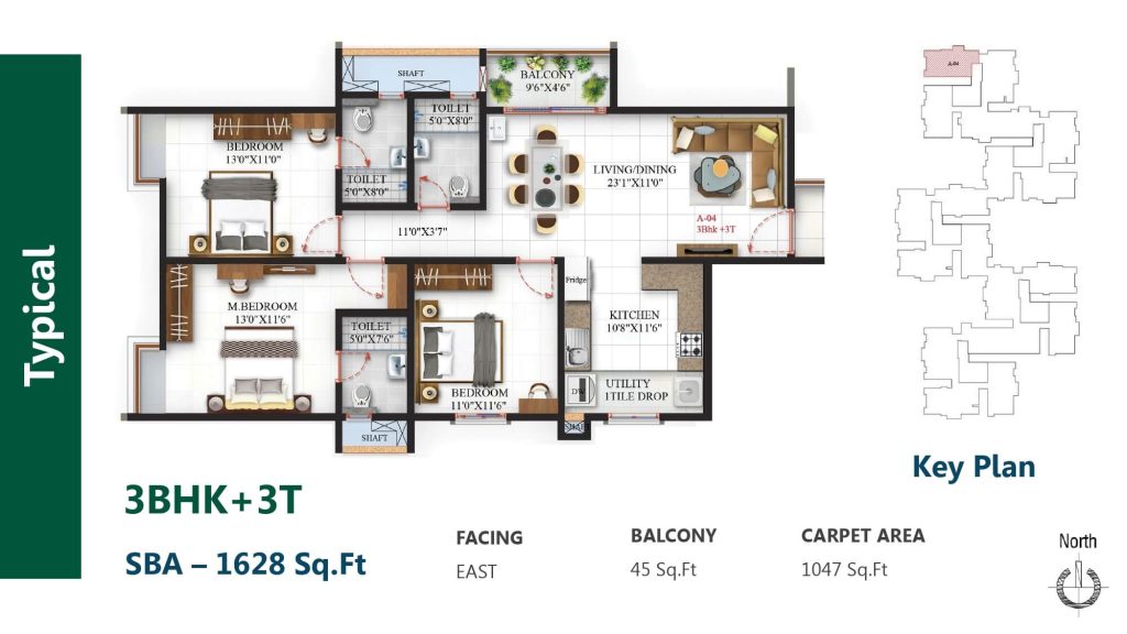 SBR One Residence Floor Plan1