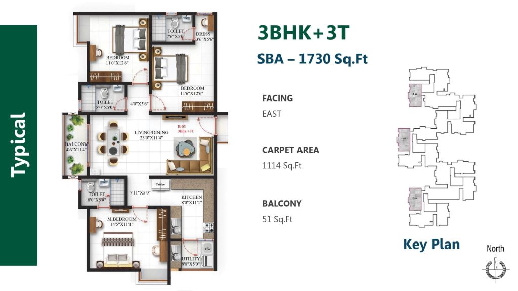 SBR One Residence Floor Plan2