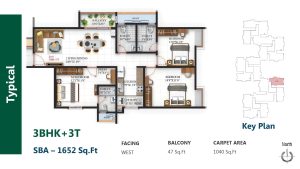 SBR One Residence Floor Plan7