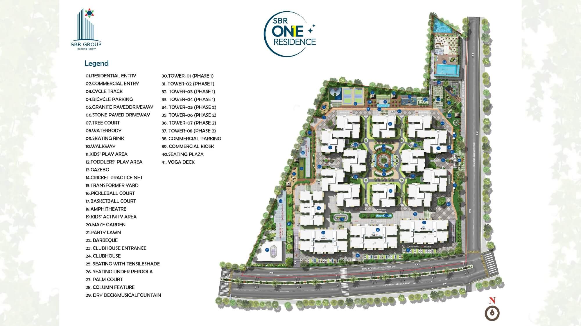 SBR One Residence Master Plan SBR One Residence Master Plan